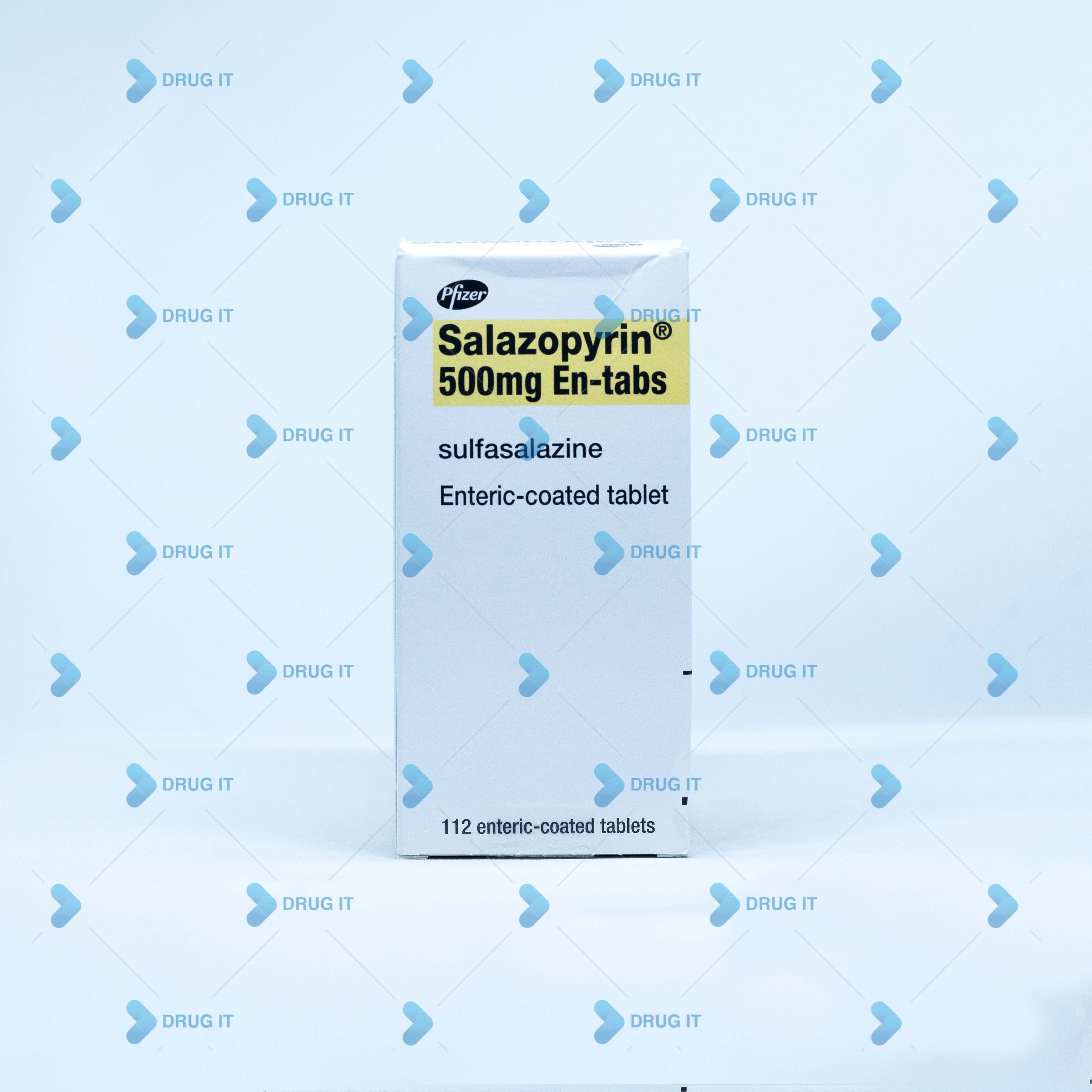 Salazopyrin-EN 500mg Tablet (112 Tablets)